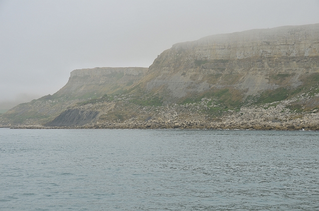 22 09 13_8827.JPG - TRIP 0N THE SS WAVERLEY ALONG THE JURASSIC COASTLINE ON A FOGGY DAY ON 22.9.13